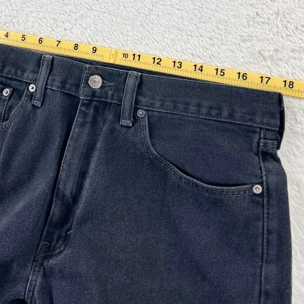 Levi's 505 Straight Fit Men's 36 Black Denim 36x32 Jeans‎ Classic Levis